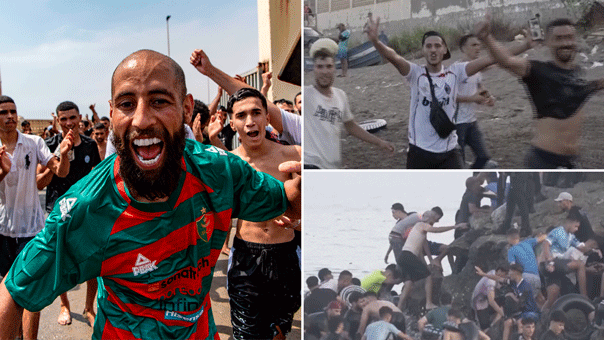 Spain deploys military after thousands of migrants overwhelm border enclave, at least 9 dead